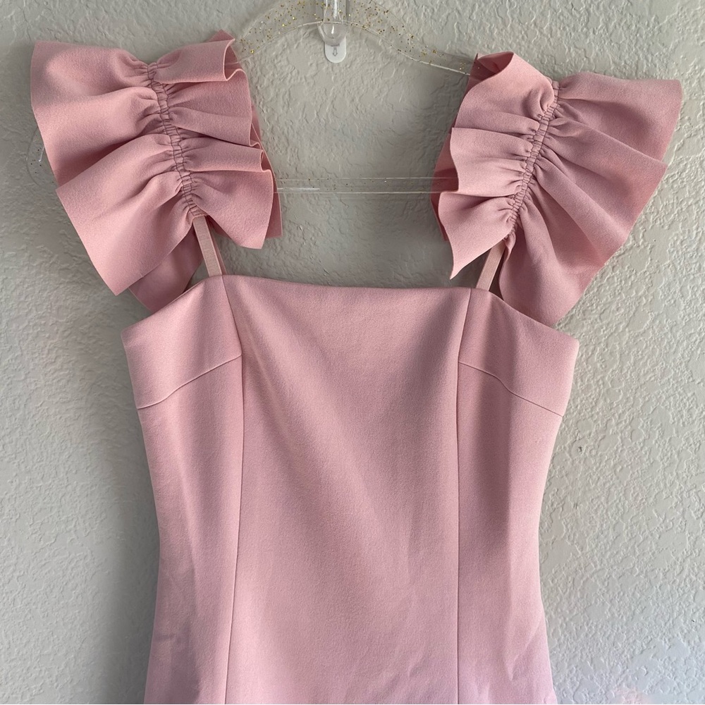 Elliatt Pink Ruffle Mini Dress - Picture 8 of 9